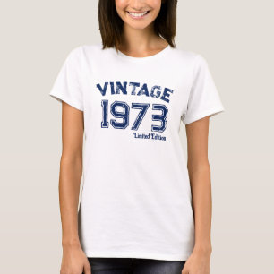 Vintage 1973 begränsad utgåva T-Shirt