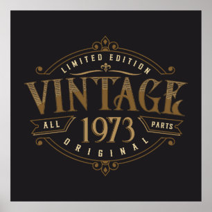 Vintage 1973 poster