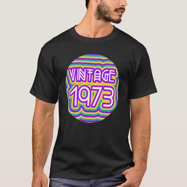 Vintage 1973 t shirt (Framsida)