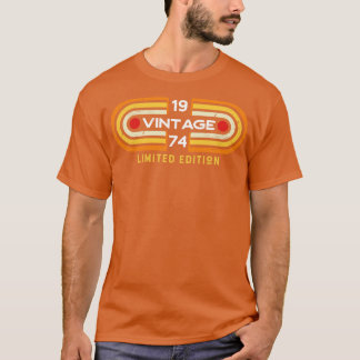 Vintage 1974 Retro-videospel Stil T Shirt