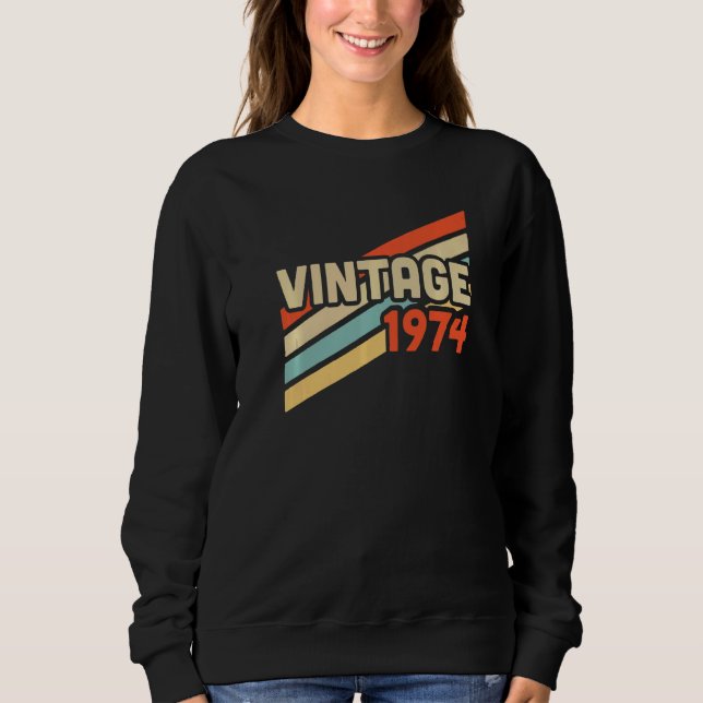 Vintage 1974 t shirt (Framsida)