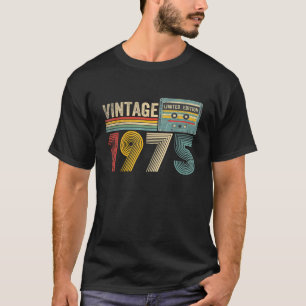 Vintage 1975 Funny 50-dagars kassettband 50 T Shirt