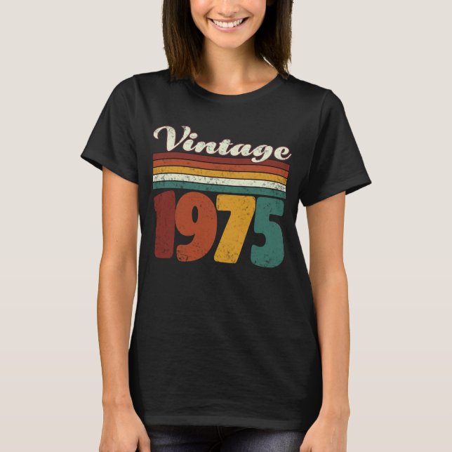Vintage 1975 t shirt (Framsida)