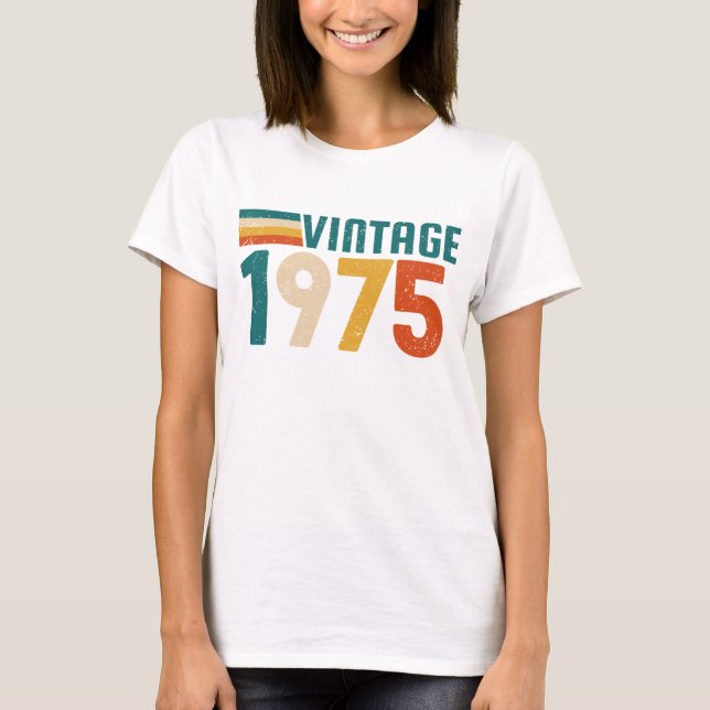 VINTAGE 1975 T SHIRT (Framsida)