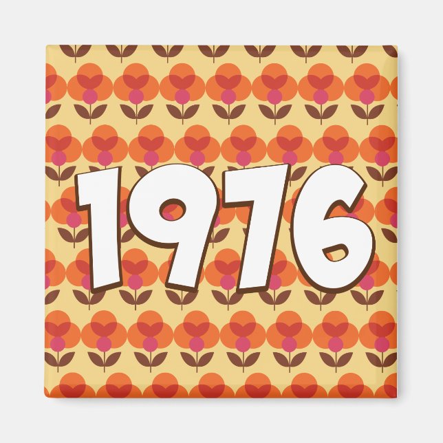 Vintage 1976 magnet (Framsidan)