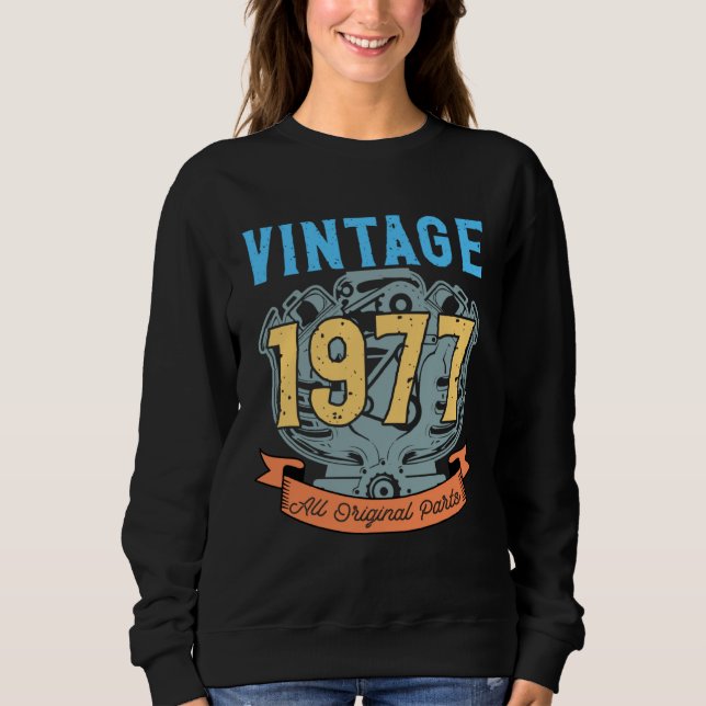 Vintage 1977 Alla Originaldelar T Shirt (Framsida)