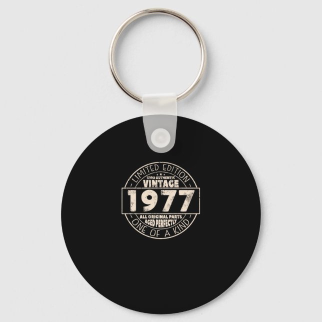 Vintage 1977: Fågelgåva Nyckelring (Framsida)