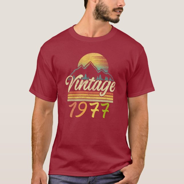 Vintage 1977 t shirt (Framsida)