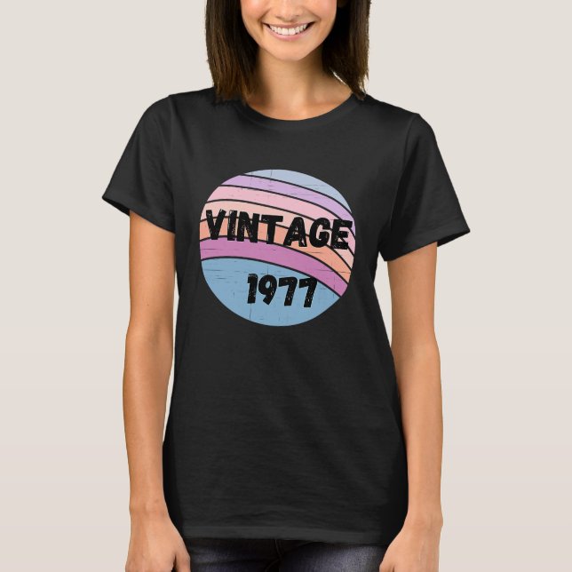 Vintage 1977 t shirt (Framsida)