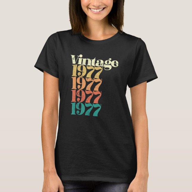 Vintage 1977 t shirt (Framsida)