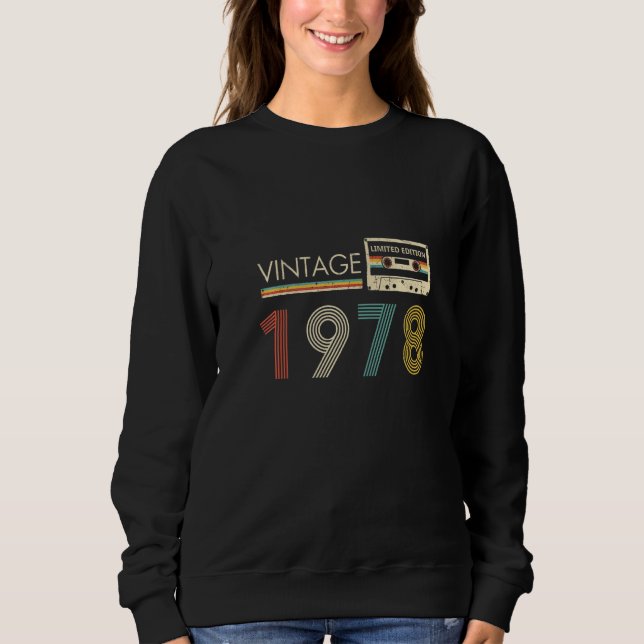 Vintage 1978 Kassett T Shirt (Framsida)