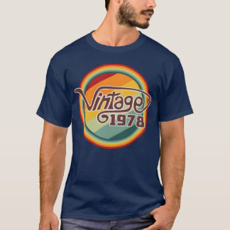 Vintage 1978 kurvig rolig t shirt