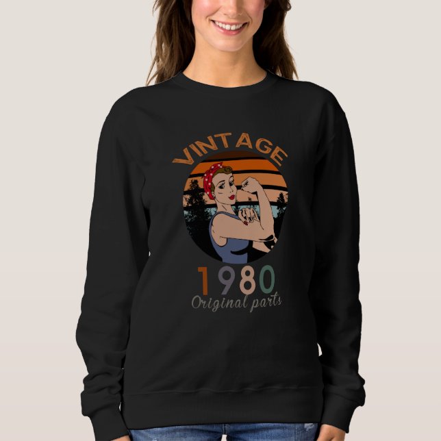 Vintage 1980 Originaldelar T Shirt (Framsida)