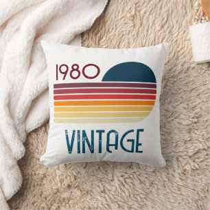 Vintage 1980 Retro Rand Sol Kudde