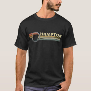 Vintage 1980-talet Stil HAMPTON, AR T Shirt