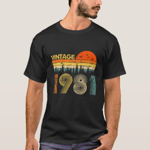 Vintage 1981 1981 41:e födelsedag Manar Kvinnor T Shirt