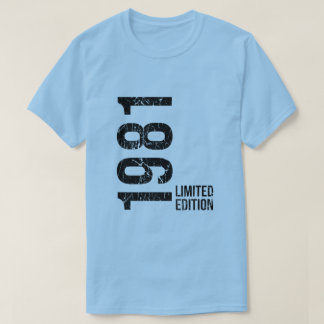 Vintage 1981 Birthday, 45th Birthday Gift T Shirt