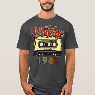 Vintage 1981 Underbarare kassettband T Shirt