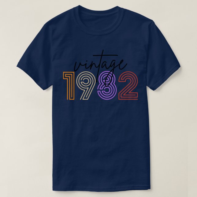 Vintage 1982 14 t shirt (Design framsida)