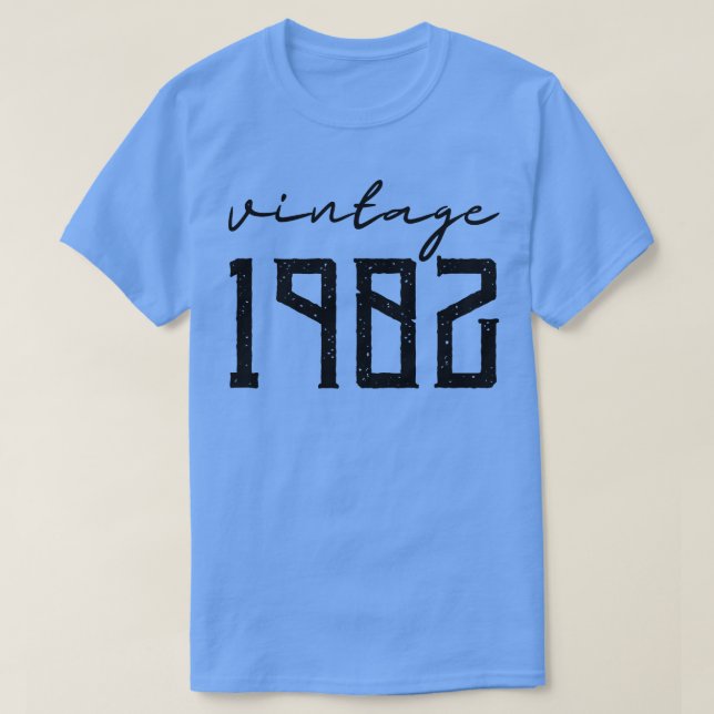 Vintage 1982 9 t shirt (Design framsida)