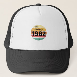 Vintage 1982 Fantastisk 40 födelsedag Retro 1982 B Keps
