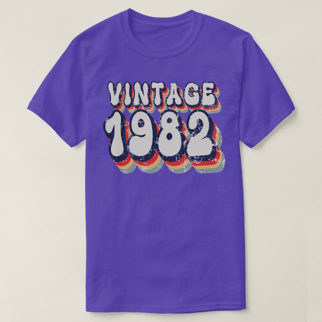 Vintage 1982 t shirt (Design framsida)