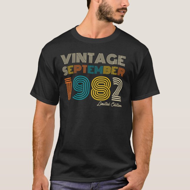 Vintage 1982 t shirt (Framsida)