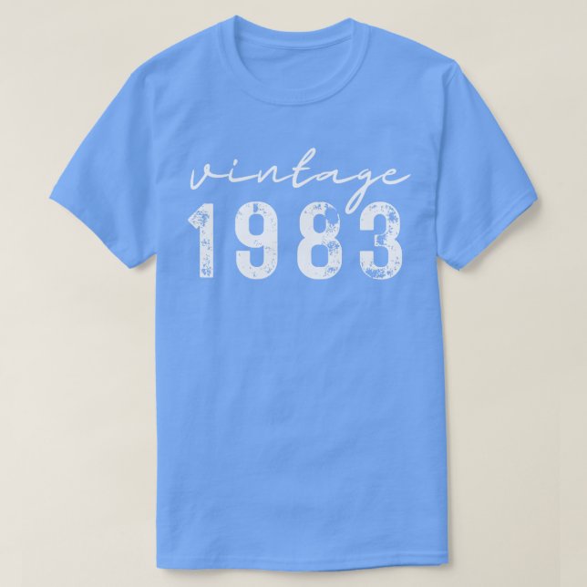 Vintage 1983 19 t shirt (Design framsida)