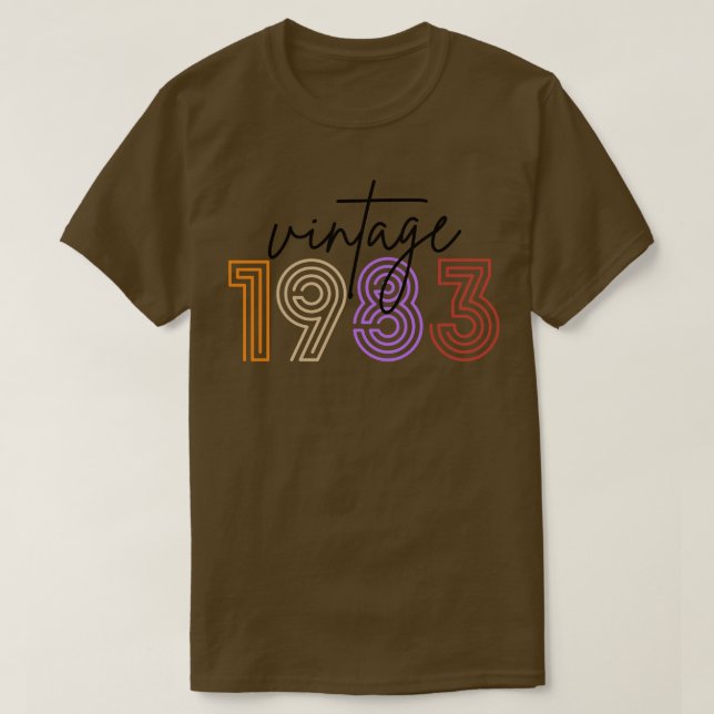 Vintage 1983 27 t shirt (Design framsida)