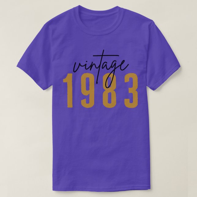 Vintage 1983 3 t shirt (Design framsida)