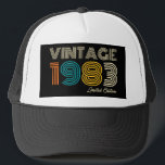 Vintage 1983 Begränsad utgåva 40 födelsedagar Keps<br><div class="desc">Vintage 1983 Begränsad utgåva 40:e födelsedagsgåva</div>