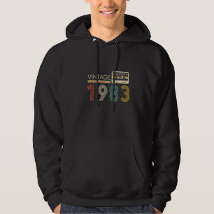 Vintage 1983 Kassett Hoodie