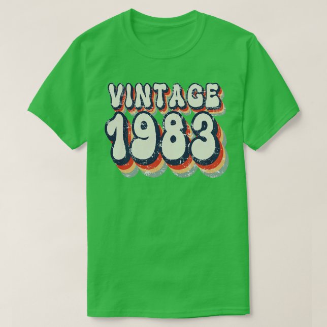 Vintage 1983 t shirt (Design framsida)