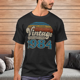 Vintage 1984 Födelseår: 40:e födelsedagskorrigerin T Shirt