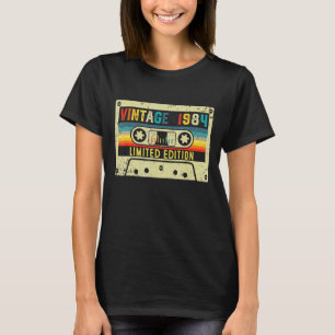 Vintage 1984 Födelsedagsband Party T Shirt
