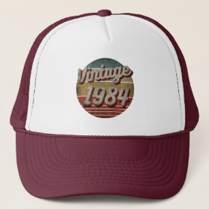 VINTAGE 1984 MANAR WOMEN BIRTHDAY GIFT TRUCKERKEPS