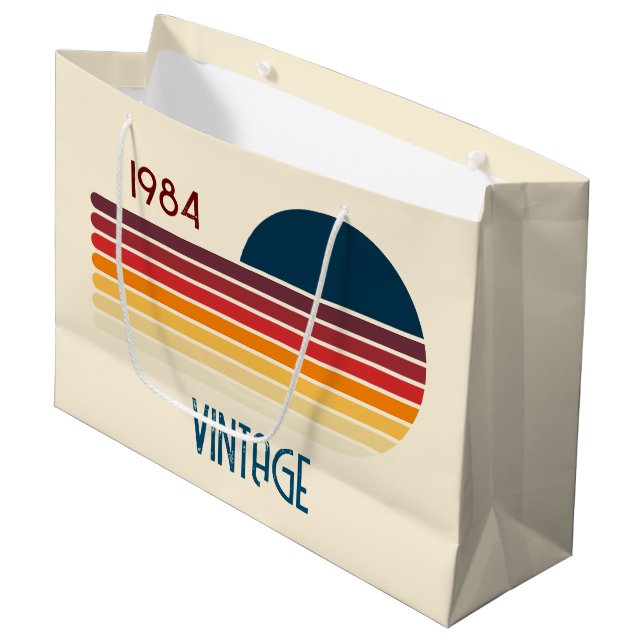 Vintage 1984 Retro Rand Sol (Framsidan Vinklad)