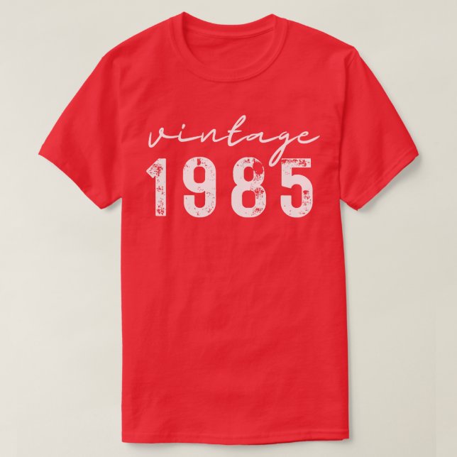 Vintage 1985 12 t shirt (Design framsida)