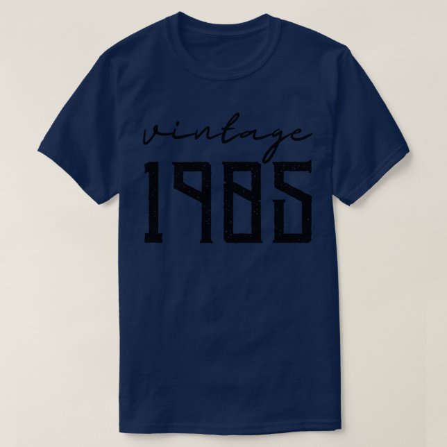 Vintage 1985 20 t shirt (Design framsida)