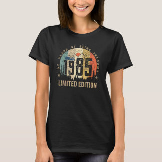 Vintage 1985 37:e födelsedagen 37 år gammal t shirt