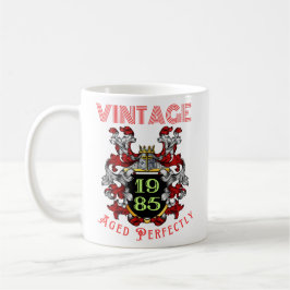 Vintage 1985 Åldrats perfekt Kaffemugg