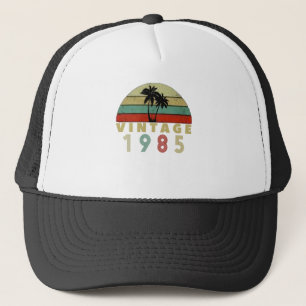 vintage 1985 födelsedag keps
