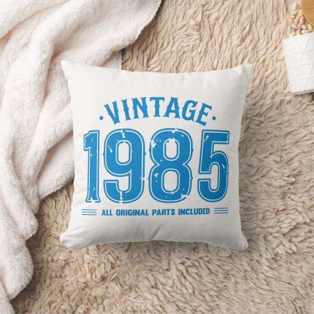 Vintage 1985 kudde (Filt)