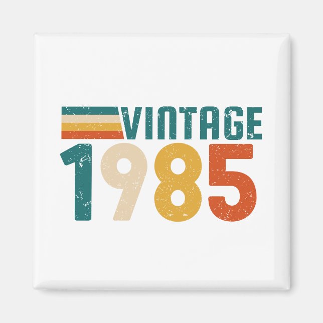 VINTAGE 1985 MAGNET (Framsidan)