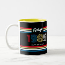 Vintage 1985 Retro Födelsedagsdesign 40-årsdag