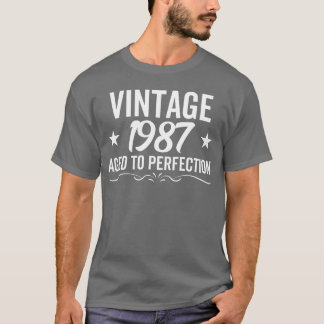 Vintage 1987 Agedo Perfection flicka T Shirt