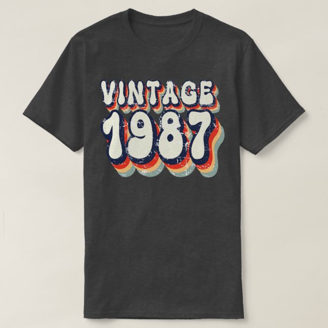 Vintage 1987 t shirt (Design framsida)