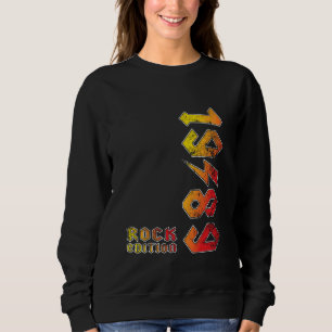 Vintage 1989 Rock Edition Retro Musikälskare Prese T Shirt