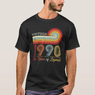 Vintage 1990 Legendåret 31 år gammal 31a T Shirt