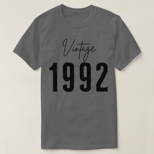 Vintage 1992 12 t shirt (Design framsida)